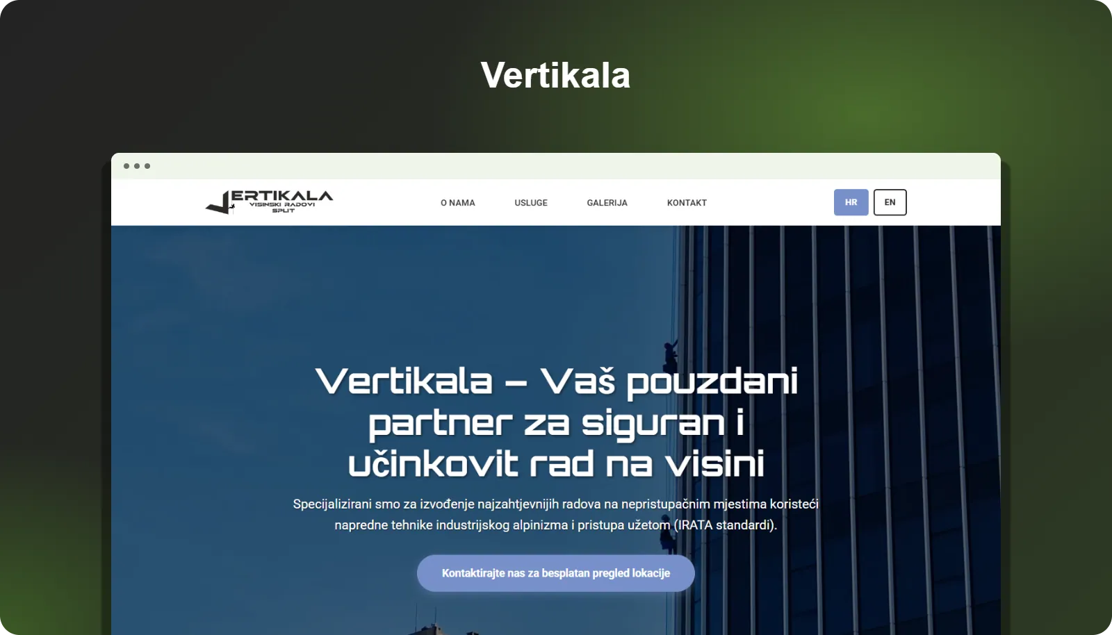 Vertikala — project preview